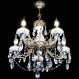 Люстра бронзовая Атланта из мрамора №5/3 Лучик в Кирове