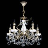 Люстра бронзовая Атланта из мрамора №5/3 Шар в Кирове