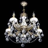 Люстра бронзовая Атланта из мрамора №5/3 Шар в Кирове