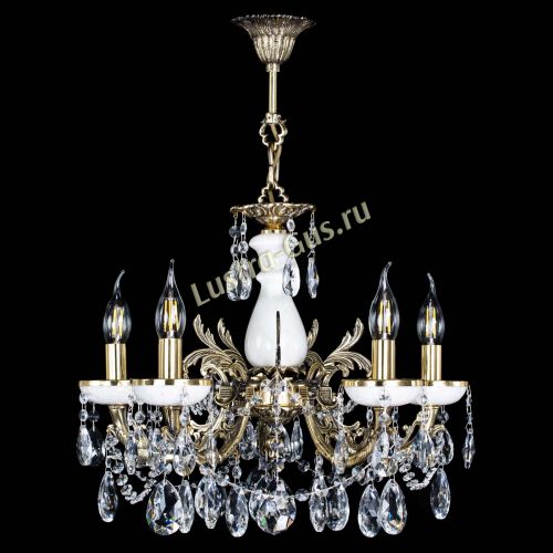 Люстра бронзовая Атланта из мрамора №5/3 Журавлик в Кирове Гусь Хрустальный
