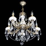 Люстра бронзовая Атланта из мрамора №5/3 Журавлик в Кирове