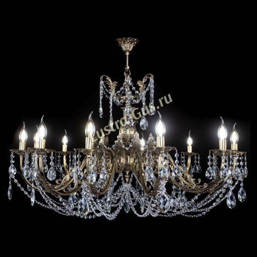 Люстра бронзовая Делия №12 баден в Кирове Гусь Хрустальный