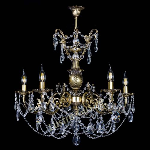 Люстра бронзовая Делия №5 баден в Кирове Гусь Хрустальный