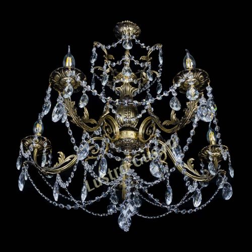 Люстра бронзовая Делия №5 баден в Кирове Гусь Хрустальный