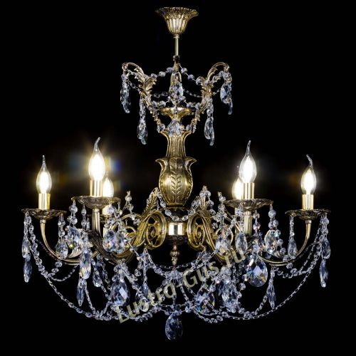 Люстра бронзовая Делия №6 баден в Кирове Гусь Хрустальный