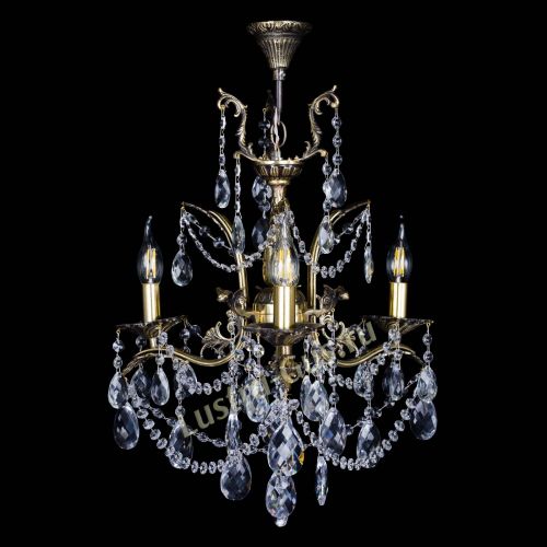 Бронзовая люстра Гелла №3 баден в Кирове Гусь Хрустальный