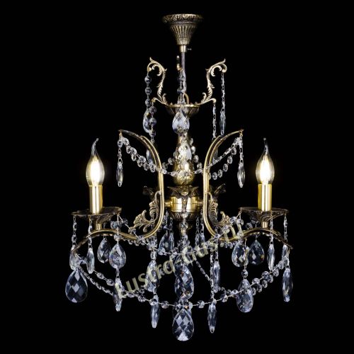 Бронзовая люстра Гелла №3 баден в Кирове Гусь Хрустальный