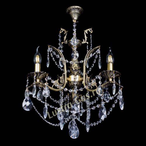 Бронзовая люстра Гелла №3 баден в Кирове Гусь Хрустальный