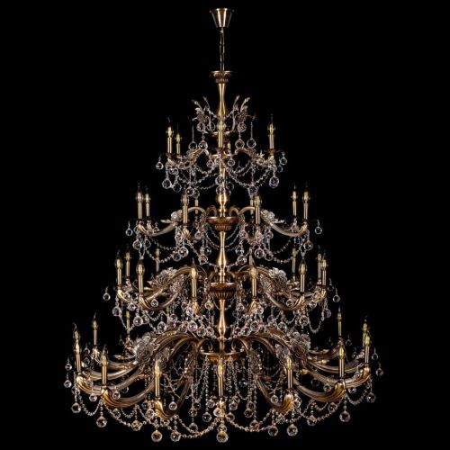 Люстра Винтаж №1 - 1,6 м, под бронзу в Кирове Гусь Хрустальный