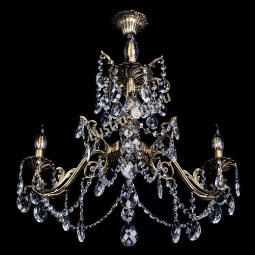 Люстра бронзовая Кассандра №3 баден в Кирове Гусь Хрустальный