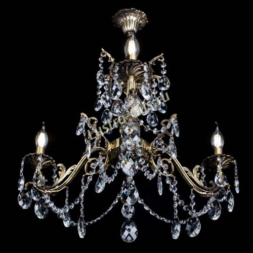 Люстра бронзовая Кассандра №3 баден в Кирове Гусь Хрустальный