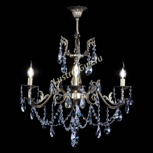 Люстра бронзовая Кассандра №3 лучик в Кирове Гусь Хрустальный