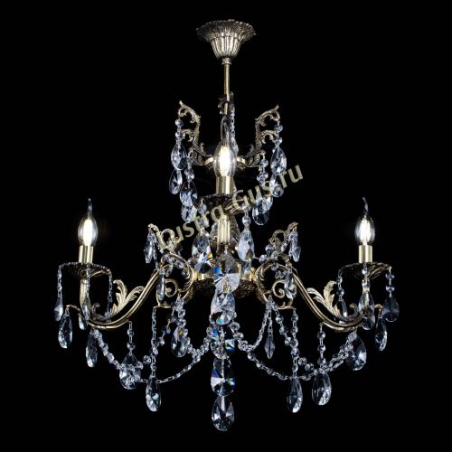 Люстра бронзовая Кассандра №3 лучик в Кирове Гусь Хрустальный