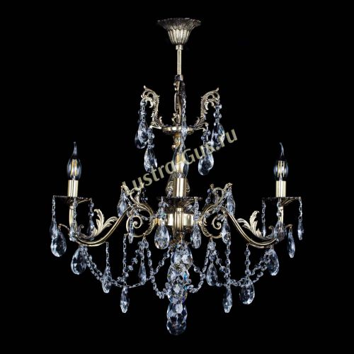 Люстра бронзовая Кассандра №3 журавлик в Кирове Гусь Хрустальный