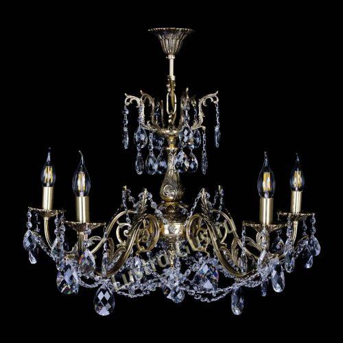 Бронзовая люстра Кассандра №5 баден в Кирове Гусь Хрустальный