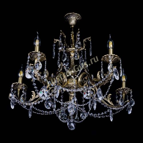 Бронзовая люстра Кассандра №5 баден в Кирове Гусь Хрустальный