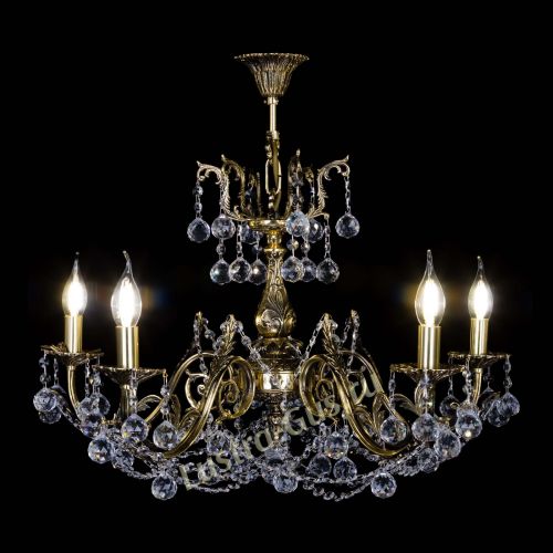 Бронзовая люстра Кассандра №5 шар в Кирове Гусь Хрустальный