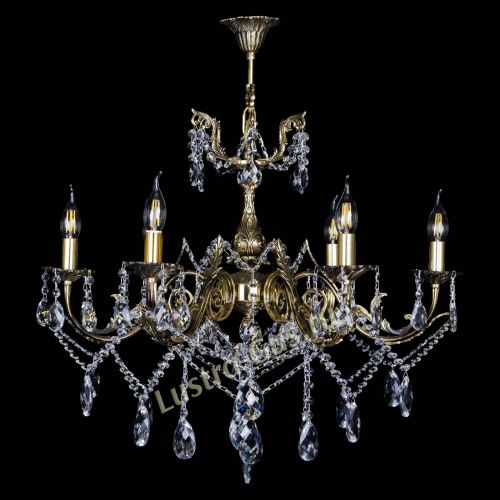 Бронзовая люстра Кассандра №6/2 баден в Кирове Гусь Хрустальный