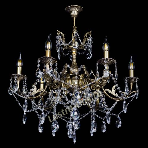 Бронзовая люстра Кассандра №6/2 баден в Кирове Гусь Хрустальный