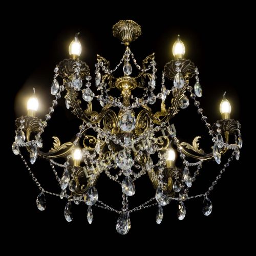 Люстра Кассандра №6/2 журавлик в Кирове Гусь Хрустальный