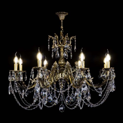 Бронзовая люстра Кассандра №8 баден в Кирове Гусь Хрустальный