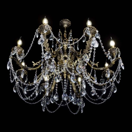 Бронзовая люстра Кассандра №8 баден в Кирове Гусь Хрустальный
