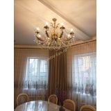 Бронзовая люстра Кассандра №8 шар в Кирове