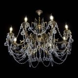 Бронзовая люстра Кассандра №8 шар в Кирове