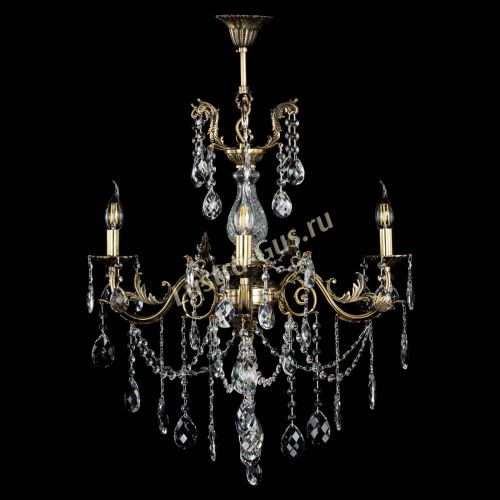 Люстра бронзовая Кассандра Алфея №3/1 баден в Кирове Гусь Хрустальный