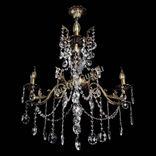 Люстра бронзовая Кассандра Алфея №3/1 баден в Кирове Гусь Хрустальный