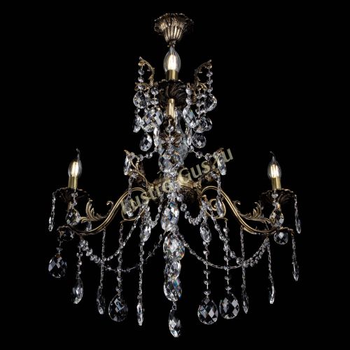 Люстра бронзовая Кассандра Алфея №3/1 баден в Кирове Гусь Хрустальный