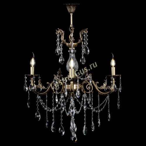 Люстра бронзовая Кассандра Алфея №3/1 журавлик в Кирове Гусь Хрустальный