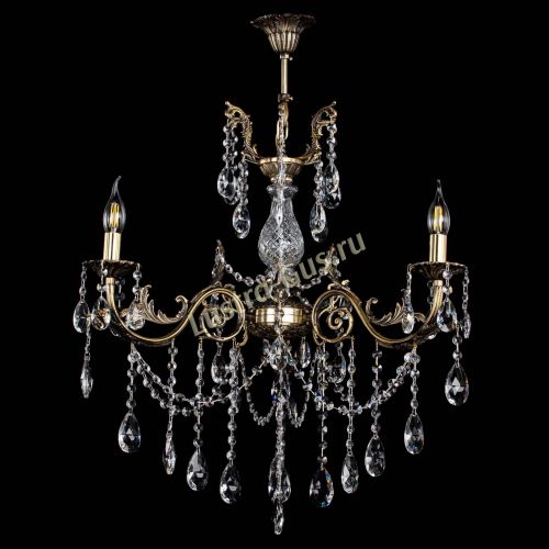 Люстра бронзовая Кассандра Алфея №3/1 журавлик в Кирове Гусь Хрустальный