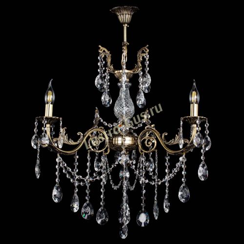 Люстра бронзовая Кассандра Алфея №3/1 звездочка в Кирове Гусь Хрустальный