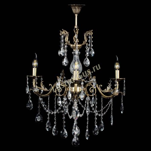 Люстра бронзовая Кассандра Алфея №3/1 звездочка в Кирове Гусь Хрустальный