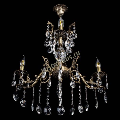 Люстра бронзовая Кассандра Алфея №3/2 баден в Кирове Гусь Хрустальный