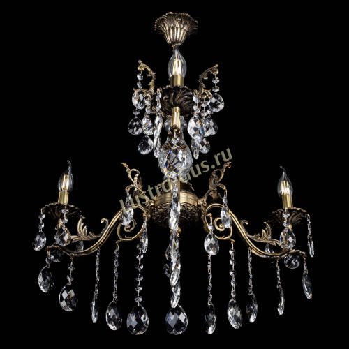 Люстра бронзовая Кассандра Алфея №3/2 баден в Кирове Гусь Хрустальный
