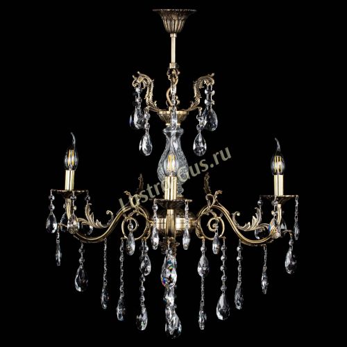 Люстра бронзовая Кассандра Алфея №3/2 журавлик в Кирове Гусь Хрустальный