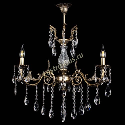 Люстра бронзовая Кассандра Алфея №3/2 журавлик в Кирове Гусь Хрустальный