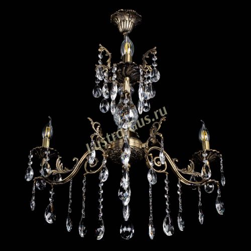 Люстра бронзовая Кассандра Алфея №3/2 журавлик в Кирове Гусь Хрустальный