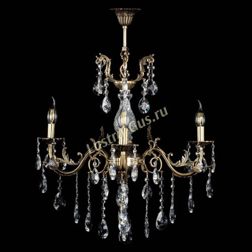 Люстра бронзовая Кассандра Алфея №3/2 звездочка в Кирове Гусь Хрустальный