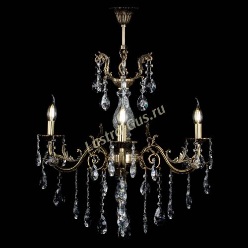 Люстра бронзовая Кассандра Алфея №3/2 звездочка в Кирове Гусь Хрустальный