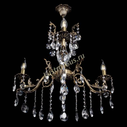 Люстра бронзовая Кассандра Алфея №3/2 звездочка в Кирове Гусь Хрустальный