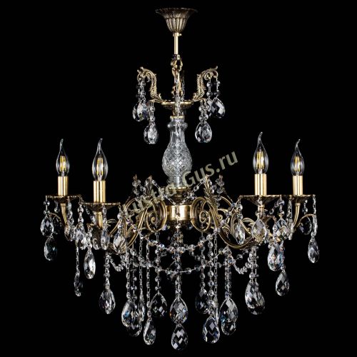 Люстра бронзовая Кассандра Алфея №5/1 баден в Кирове Гусь Хрустальный