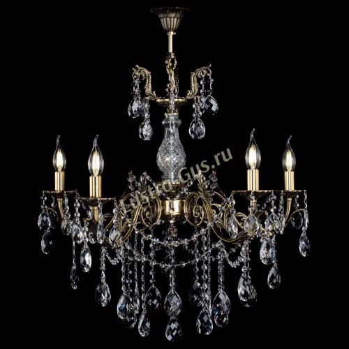 Люстра бронзовая Кассандра Алфея №5/1 баден в Кирове Гусь Хрустальный