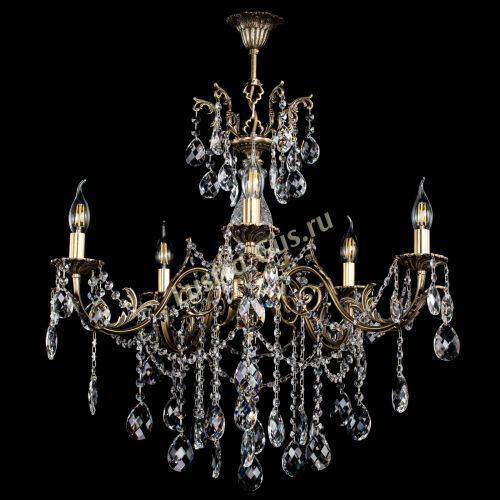 Люстра бронзовая Кассандра Алфея №5/1 баден в Кирове Гусь Хрустальный