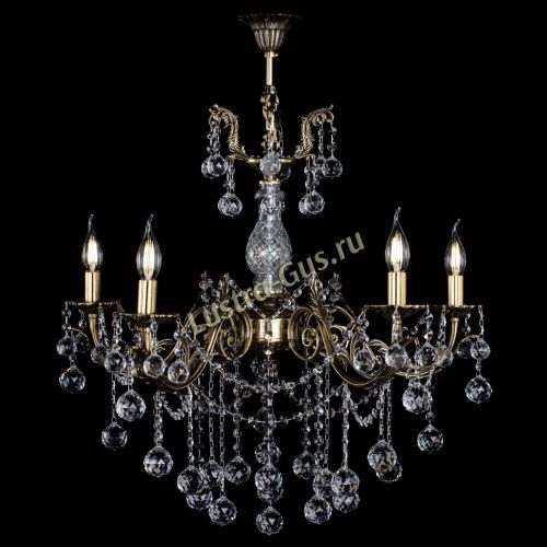 Люстра бронзовая Кассандра Алфея №5/1 шар в Кирове Гусь Хрустальный