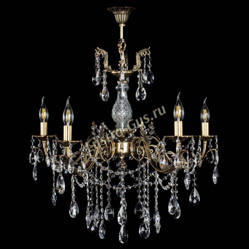 Люстра бронзовая Кассандра Алфея №5/1 журавлик в Кирове Гусь Хрустальный