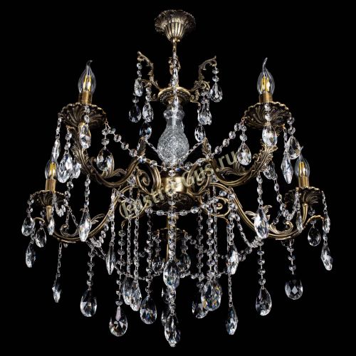 Люстра бронзовая Кассандра Алфея №5/1 журавлик в Кирове Гусь Хрустальный