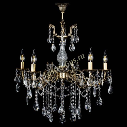 Люстра бронзовая Кассандра Алфея №5/1 звездочка в Кирове Гусь Хрустальный